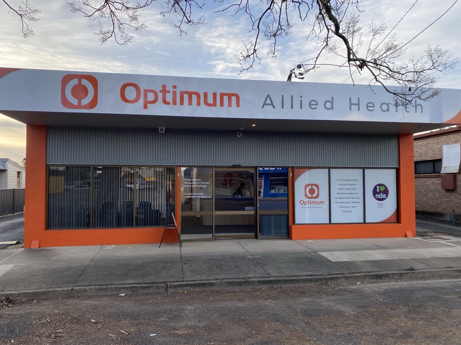 Optimum Allied Health clinic in Grafton