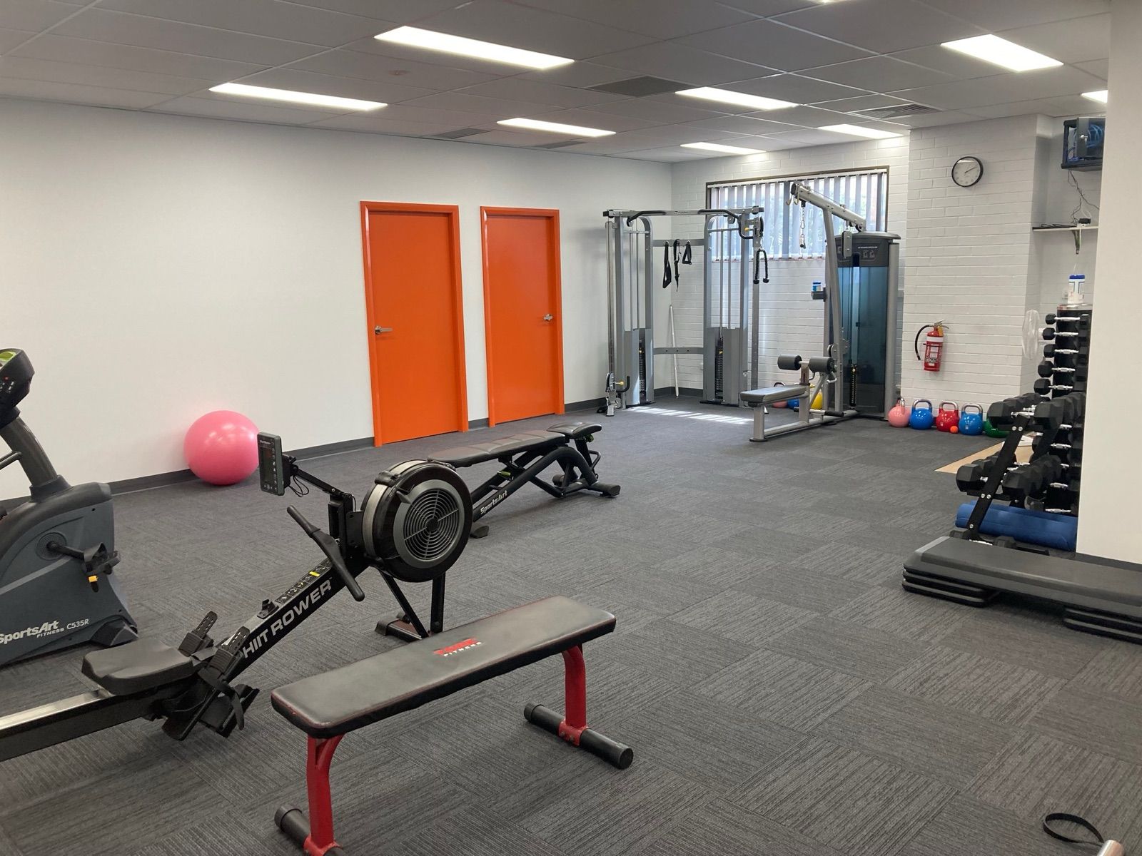 Exercise rehabilitation gym at Optimum Allied Health Coffs Harbour