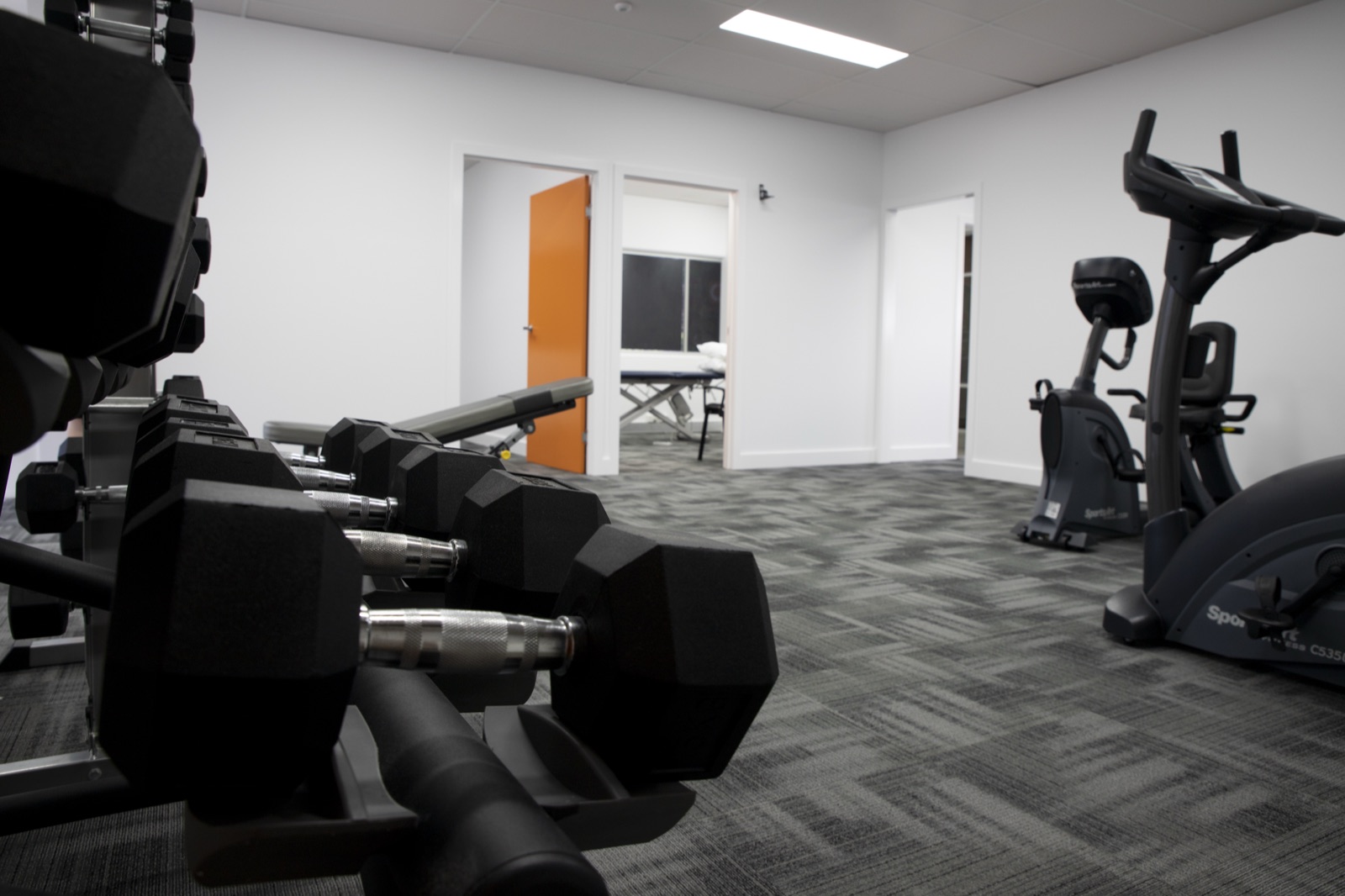Rehabilitation gym at the Tweed Heads clinic