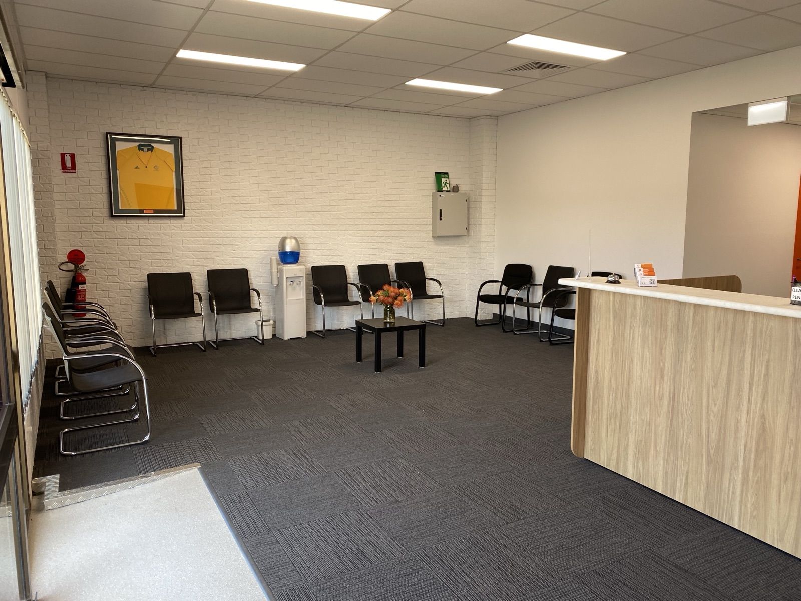 Reception at Optimum Allied Health Grafton