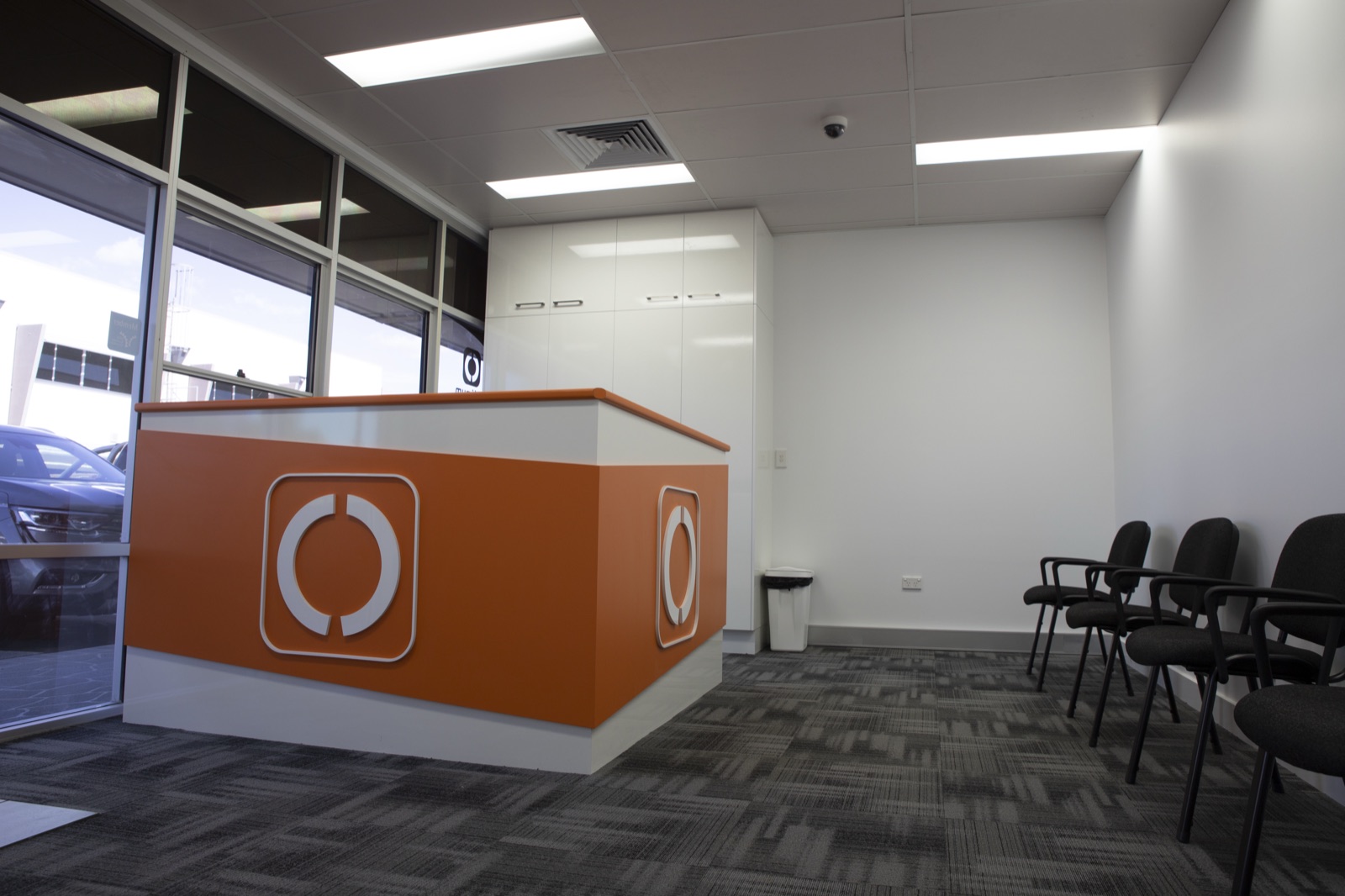 Reception at the Optimum Allied Health Tweed Heads clinic