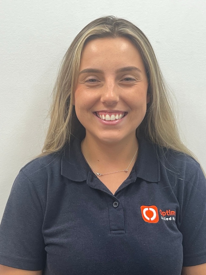 Giovanna Pedroni, physiotherapist at Optimum Allied Health Tweed Heads