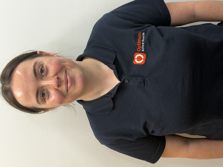 Holly Winn, clinician at Optimum Allied Health Tweed Heads