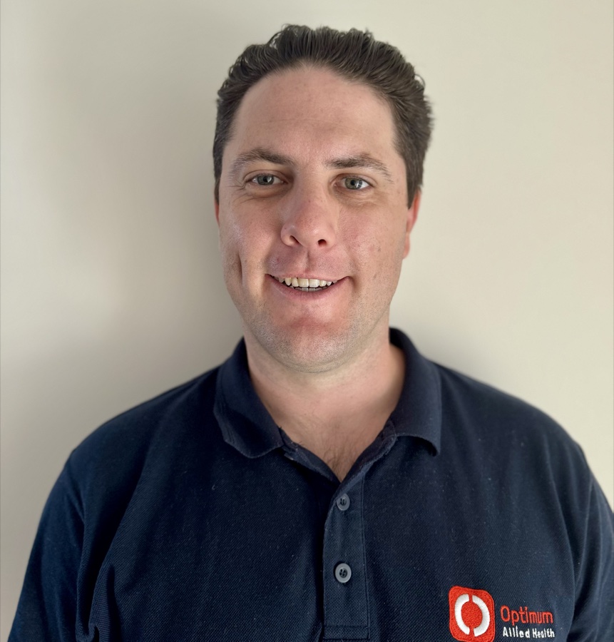 Jacob Hughes, physiotherapist at Optimum Allied Health Grafton