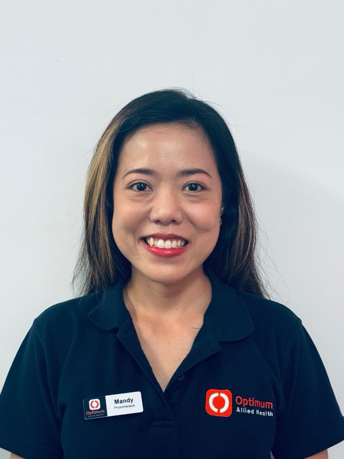 Mandy, physiotherapist at Optimum Allied Health Ballina