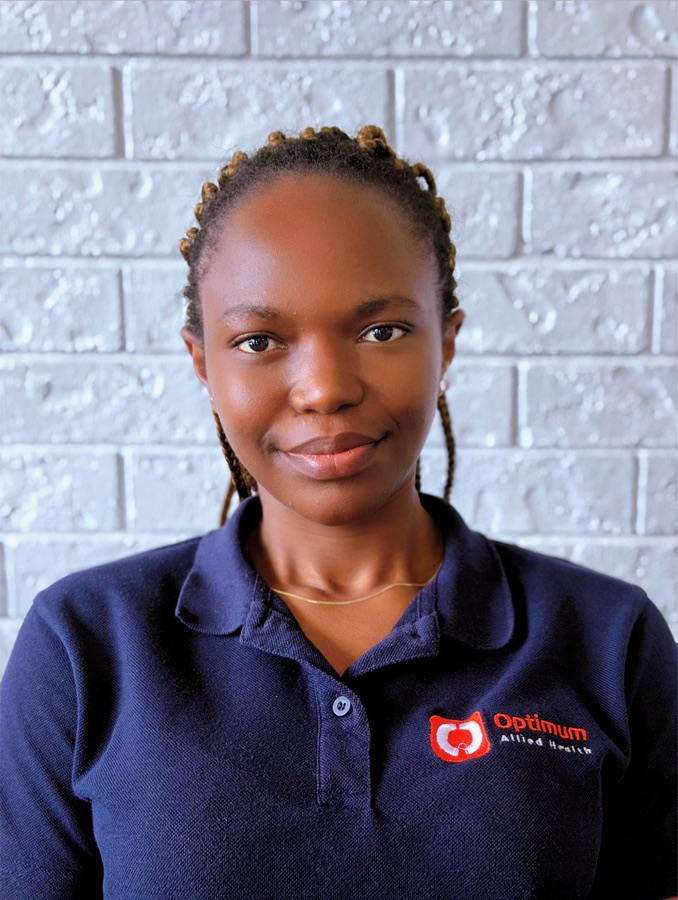 Oluchi Ugwu, physiotherapist at Optimum Allied Health Grafton