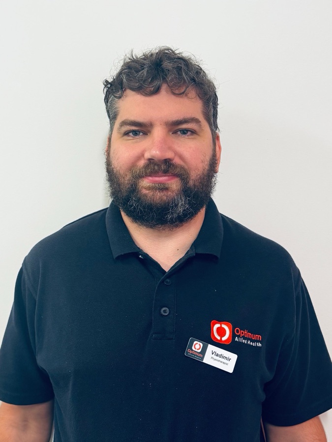Vlad, physiotherapist at Optimum Allied Health Ballina