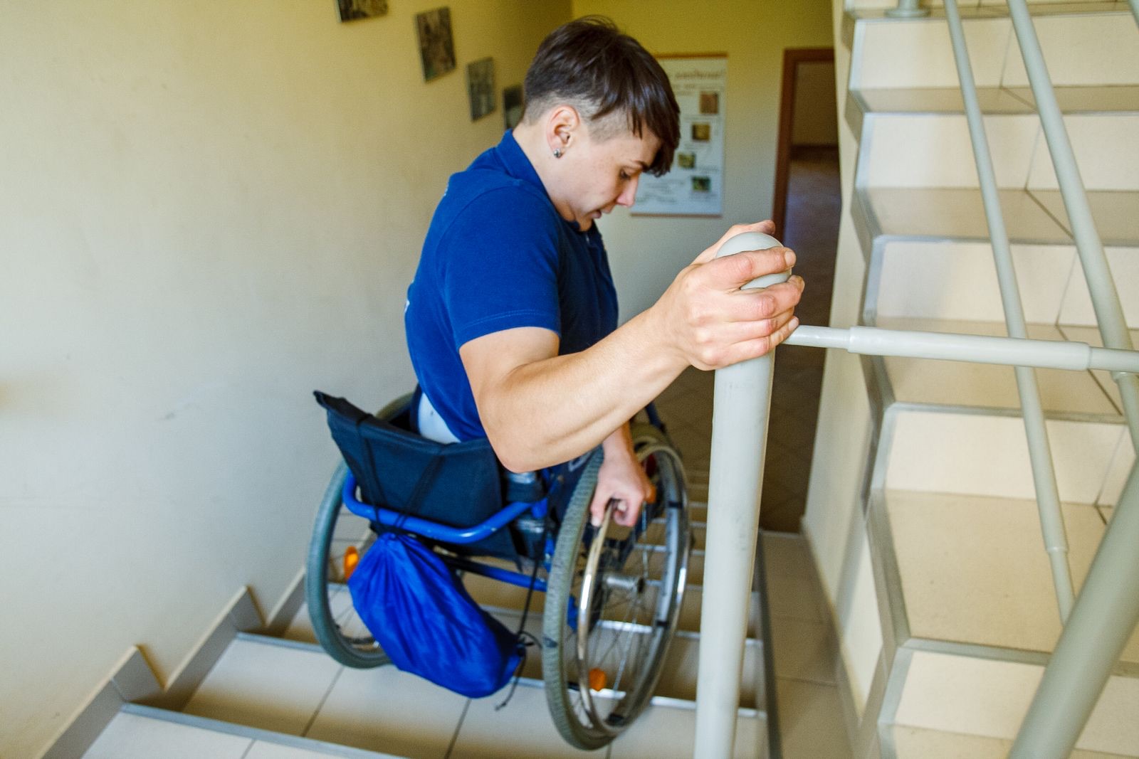 Optimum Allied Health occupational therapist completing an in-home assessment with a client
